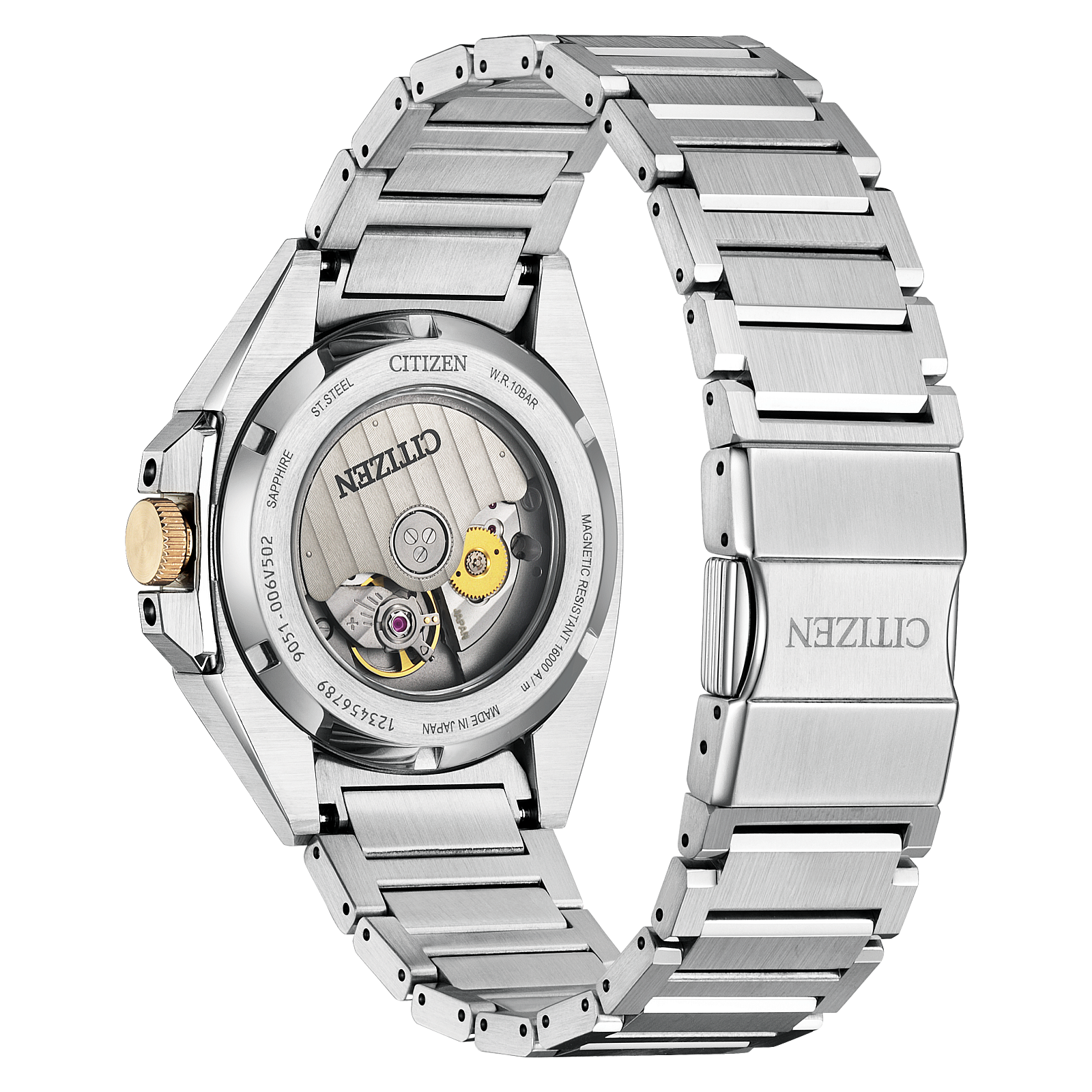 Reloj Citizen Series8 831 automático de 40 MM para caballero champagne NB6059-57P | Elegancia Relojeria